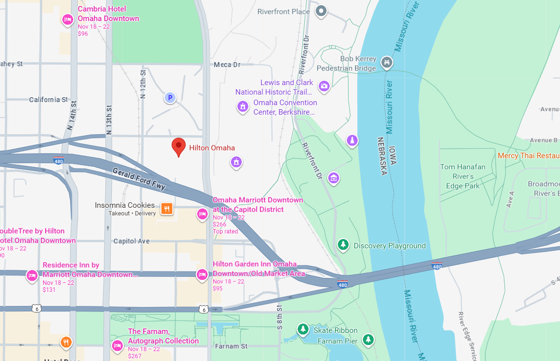 National Convention 2026 Exchange Club Member Website Map Of Omaha 
